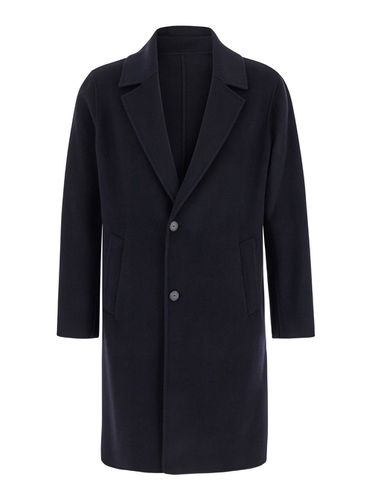 Coat With Classic Revers In Wool Man - Low Brand - Modalova