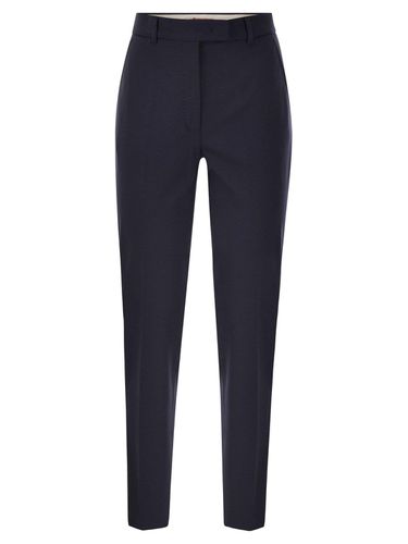 Ananas Slim Fit Tailored Trousers - Max Mara Studio - Modalova