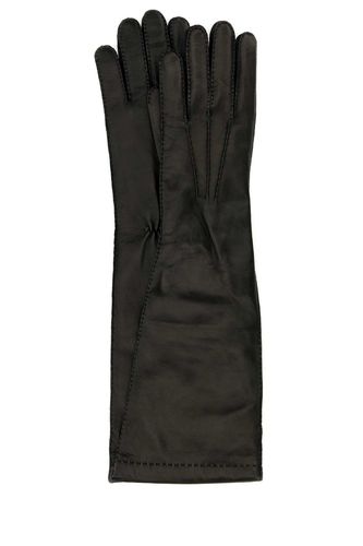 Miu Miu Black Nappa Leather Gloves - Miu Miu - Modalova