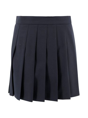 Max Mara Studio Pleated Mini Skirt - Max Mara Studio - Modalova