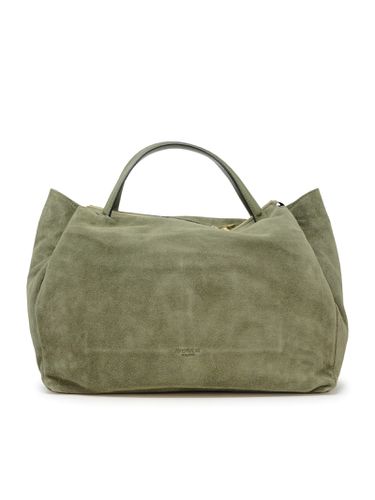 Ao132a0011 Roxanne Suede Leather Bag - Avenue 67 - Modalova