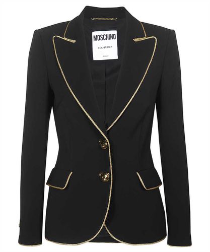 Single-breasted Two-button Blazer - Moschino - Modalova