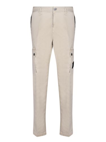 Stretch Cotton Cargo Pants - Stone Island - Modalova