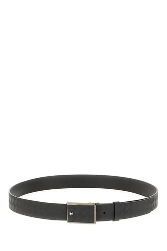 Montblanc Black Leather Belt - Montblanc - Modalova