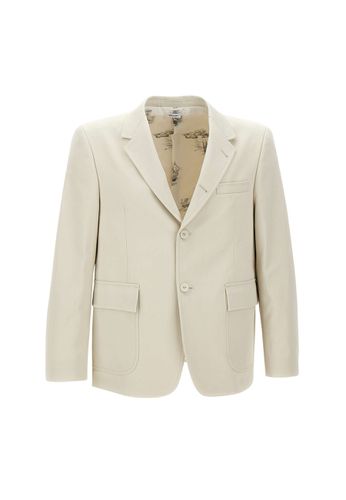 Unconstructed Straight Fit Cotton Blazer - Thom Browne - Modalova