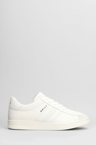 Bally White Leather Sneakers - Bally - Modalova