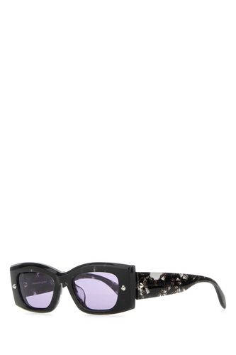 Multicolor Acetate Sunglasses - Alexander McQueen - Modalova