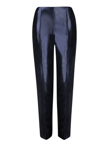 Silk Linen Trousers - Giorgio Armani - Modalova