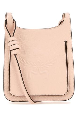 Pastel Leather Mini Himmel Hobo Crossbody Bag - MCM - Modalova