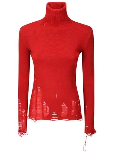 Wool And Acrylic Sweater - MM6 Maison Margiela - Modalova