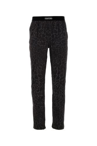 Printed Stretch Silk Pyjama - Tom Ford - Modalova