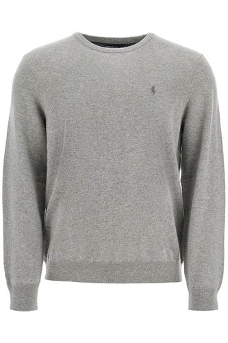 Wool Pullover With Pony Embroidery - Polo Ralph Lauren - Modalova