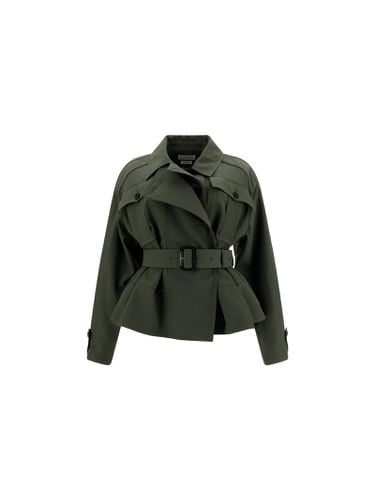 Military Jacket With Ruffles - Alexander McQueen - Modalova