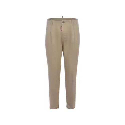 Dsquared2 Cotton Trousers - Dsquared2 - Modalova