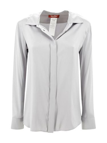 Buttoned Long-sleeved Top - Max Mara Studio - Modalova