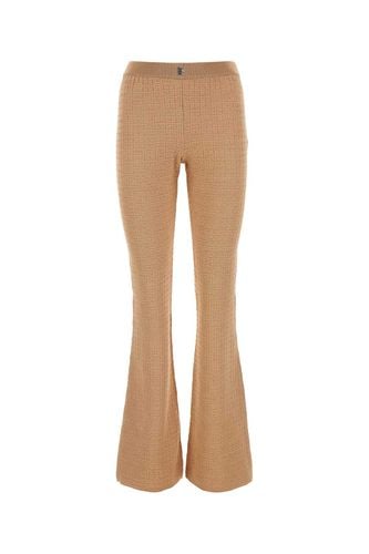 Skin Pink Jacquard Flared Leg Pant - Givenchy - Modalova