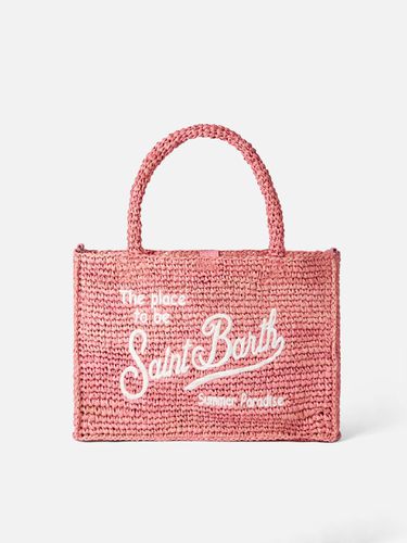 Colette Raffia Handbag With Saint Barth Embroidery - MC2 Saint Barth - Modalova