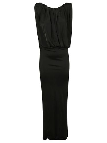 Scoop-back Sleeveless Slim Dress - Saint Laurent - Modalova