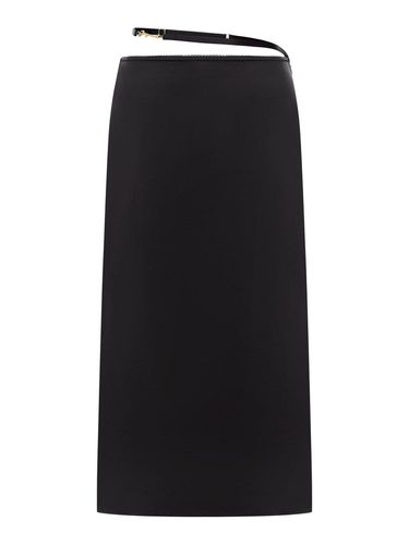 Jacquemus Logo Plaque Midi Skirt - Jacquemus - Modalova