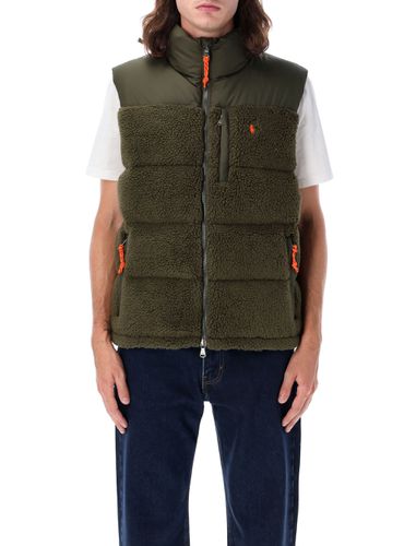 Polo Ralph Lauren Puffer Pile Vest - Polo Ralph Lauren - Modalova