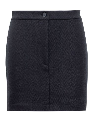 Blue Cotton Blend Mini Skirt - Thom Browne - Modalova