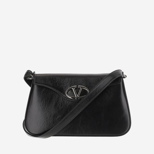 Vsignature Leather Shoulder Bag - Valentino Garavani - Modalova