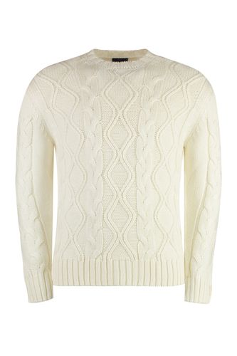 Virgin Wool Crew-neck Sweater - Paul & Shark - Modalova