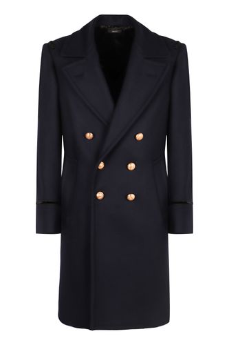 Tom Ford Double-breasted Wool Coat - Tom Ford - Modalova