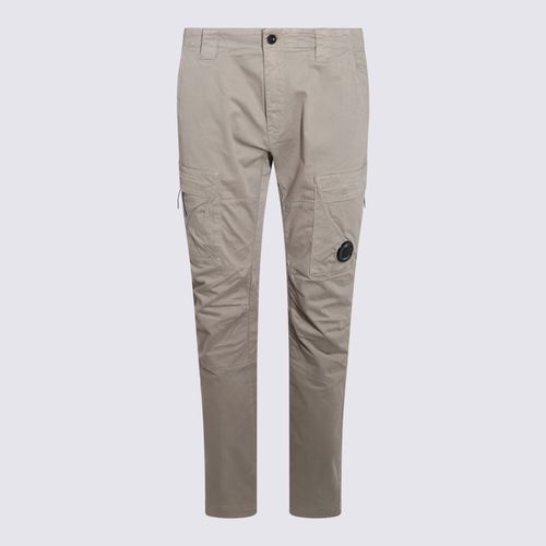 C. P. Company Beige Cotton Pants - C.P. Company - Modalova