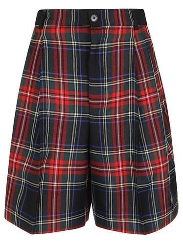 Plaid Pleated Shorts - Polo Ralph Lauren - Modalova