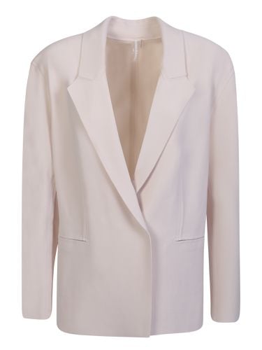 Easy Fit Ivory Single-breaste Jacket - Norma Kamali - Modalova