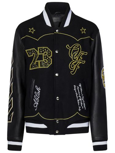 Varsity Bling Horseshoe Jacket - Off-White - Modalova