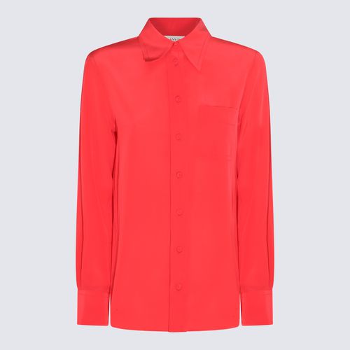 Lanvin Watermelon Silk Shirt - Lanvin - Modalova