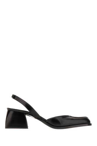 Black Leather Bulla Jones Pumps - Nodaleto - Modalova