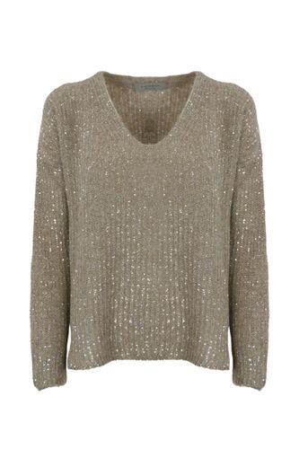 D. Exterior Alpaca Blend Sequined Sweater - D.Exterior - Modalova