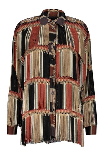 Etro Printed Viscose Shirt - Etro - Modalova