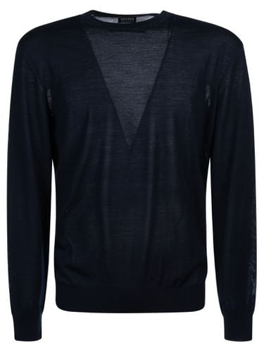 Zegna Round Neck Jumper - Zegna - Modalova