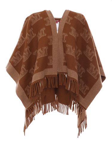 Frinestd Tobacco Cape-wrap-poncho - Max Mara Studio - Modalova