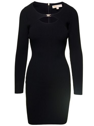 Empire Cutout Rib Dress - Michael Kors - Modalova