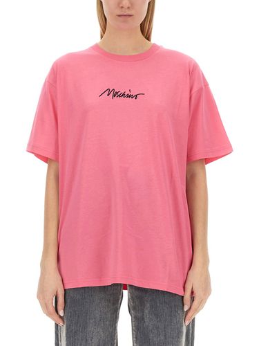 Moschino T-shirt With Logo - Moschino - Modalova