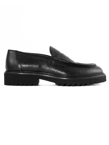 Doucal's Black Calf Leather Loafer - Doucal's - Modalova