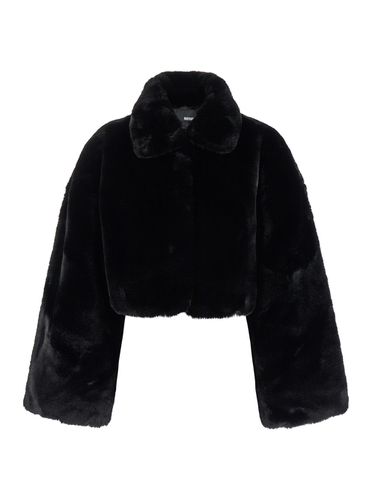 Faux Fur Crop Jacket - Rotate by Birger Christensen - Modalova