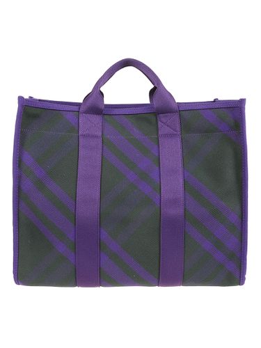 Burberry Canvas Check Tote - Burberry - Modalova