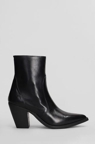 Texan Ankle Boots In Leather - Julie Dee - Modalova