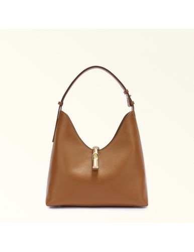 Hobo Bag Goccia M In Leather Color - Furla - Modalova