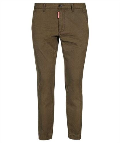 Dsquared2 Cotton Chino Trousers - Dsquared2 - Modalova