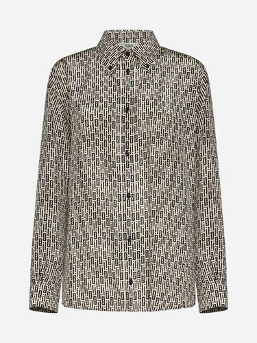 Fendi Printed Silk Shirt - Fendi - Modalova