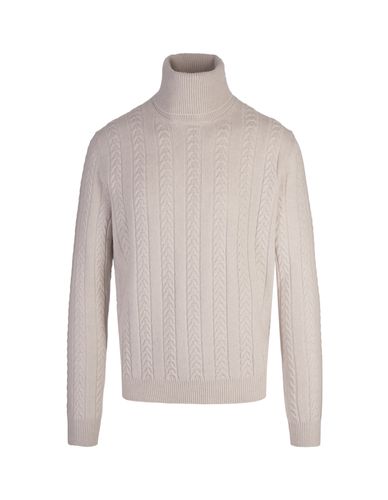 Virgin Wool And Cashmere Turtleneck Sweater - Hugo Boss - Modalova