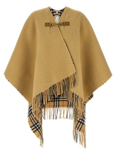 Burberry Wool Cape - Burberry - Modalova