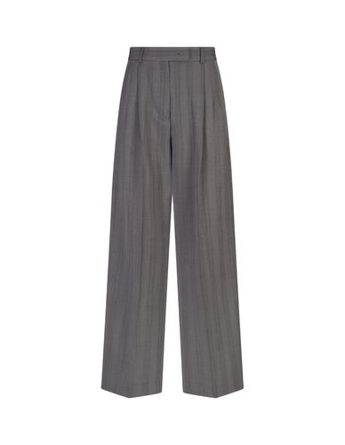 Light Grey Andalo1234 Trousers - SportMax - Modalova